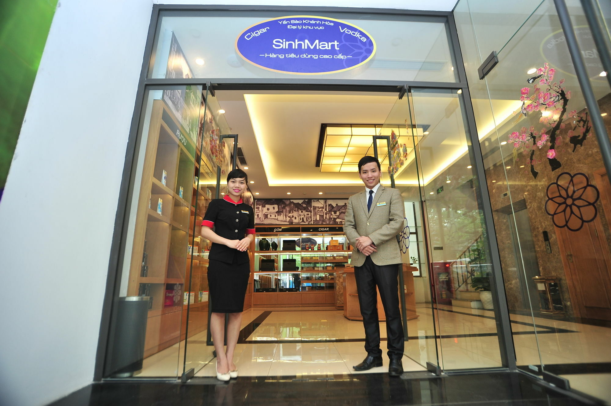 Sinh Plaza Hotell Hanoi Exteriör bild