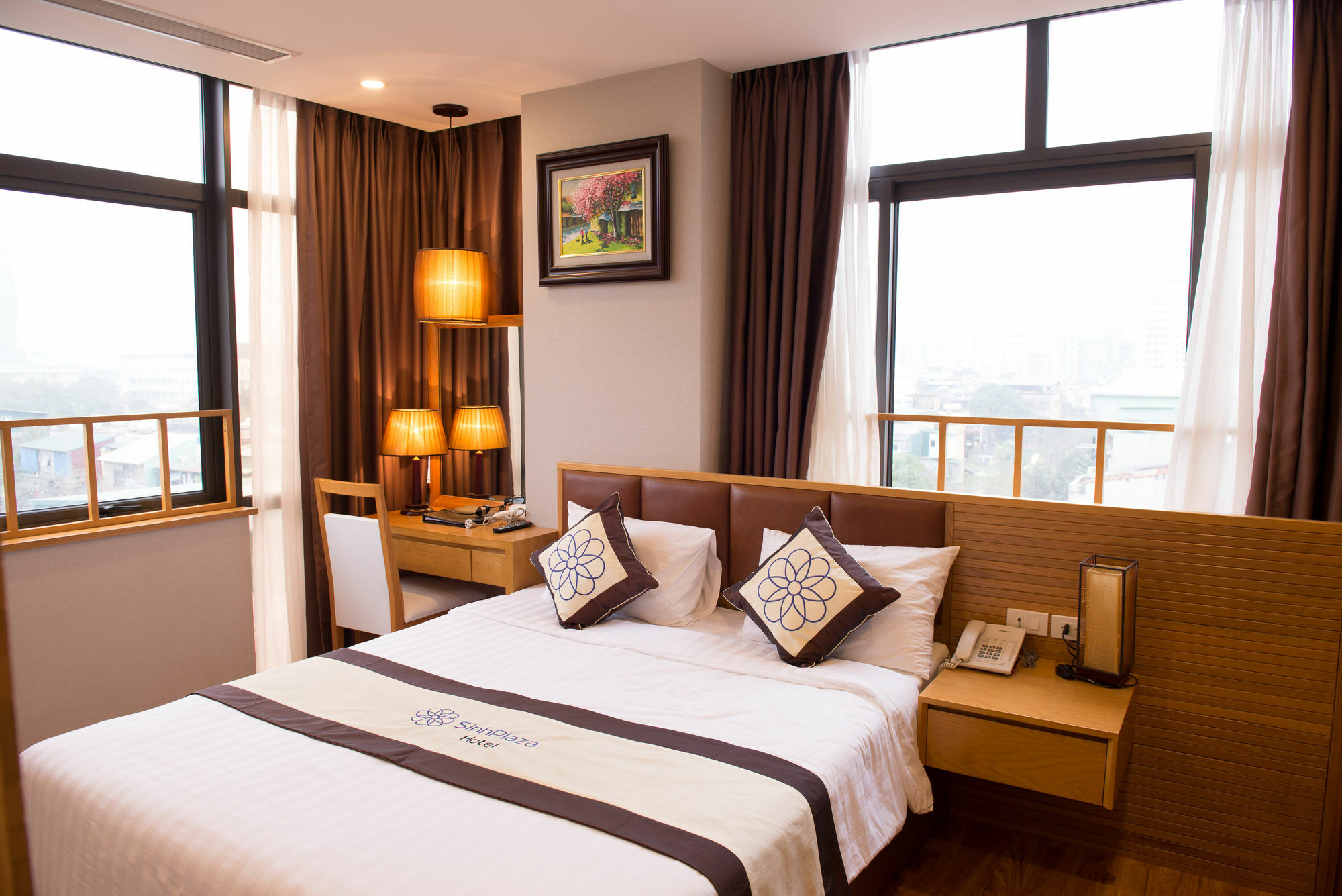 Sinh Plaza Hotell Hanoi Exteriör bild
