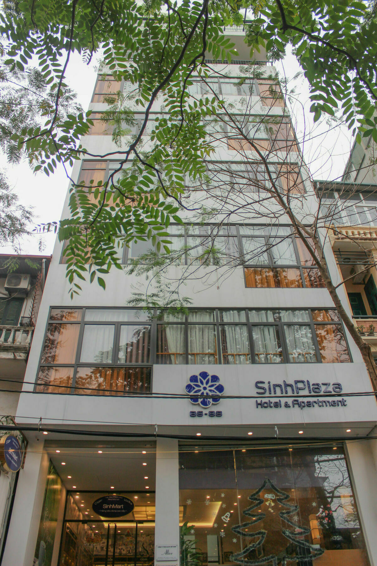 Sinh Plaza Hotell Hanoi Exteriör bild