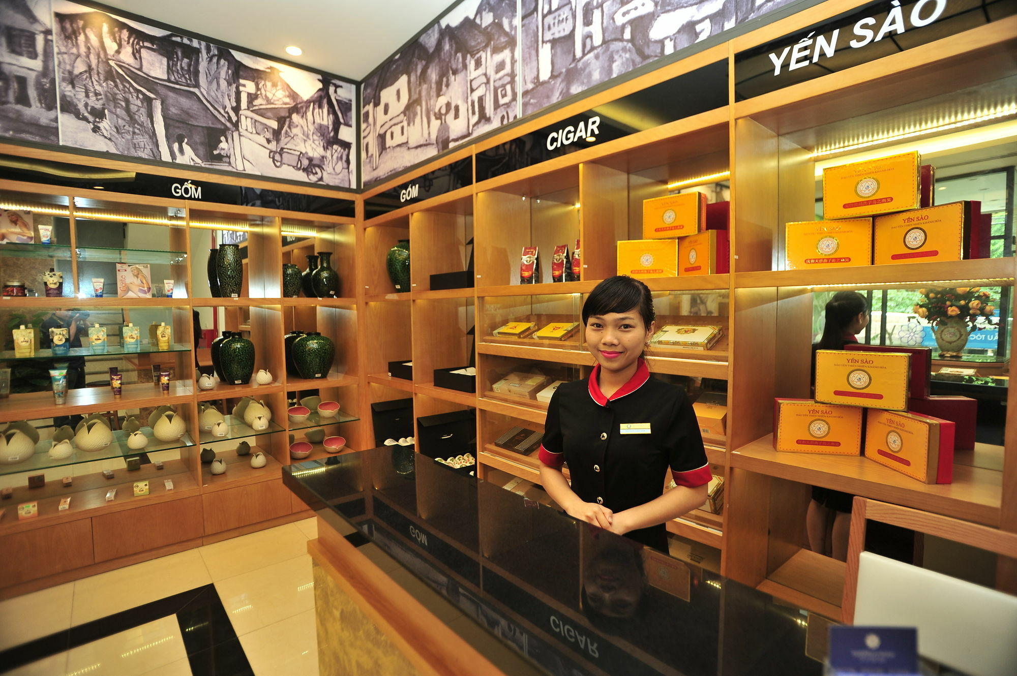 Sinh Plaza Hotell Hanoi Exteriör bild